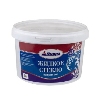 Стекло жидкое Завод Диола 3 кг